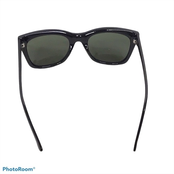 AJ Morgan Rounded Square sunglasses black nwot - Picture 4 of 6